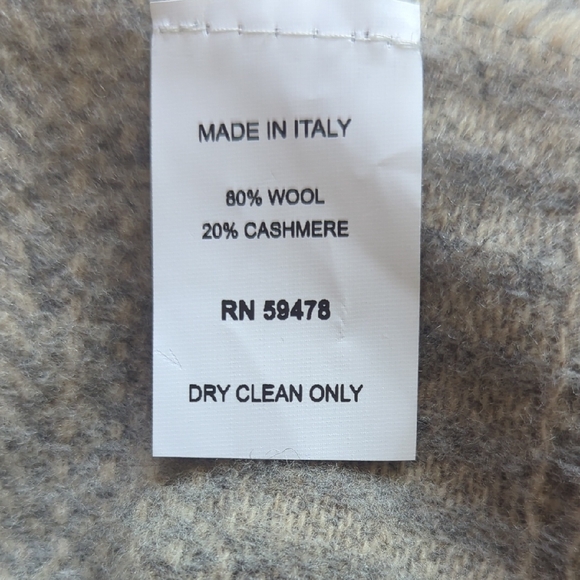 Elegant Beige and Gray Women's Scarf - Picture 4 of 8